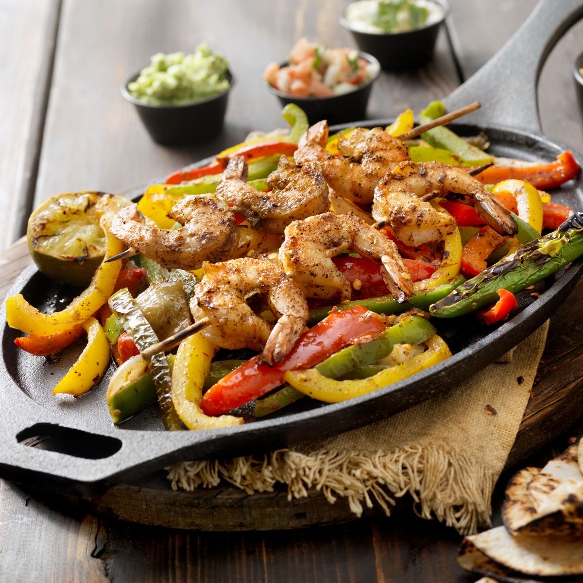 SIZZLING FAJITA SHRIMP